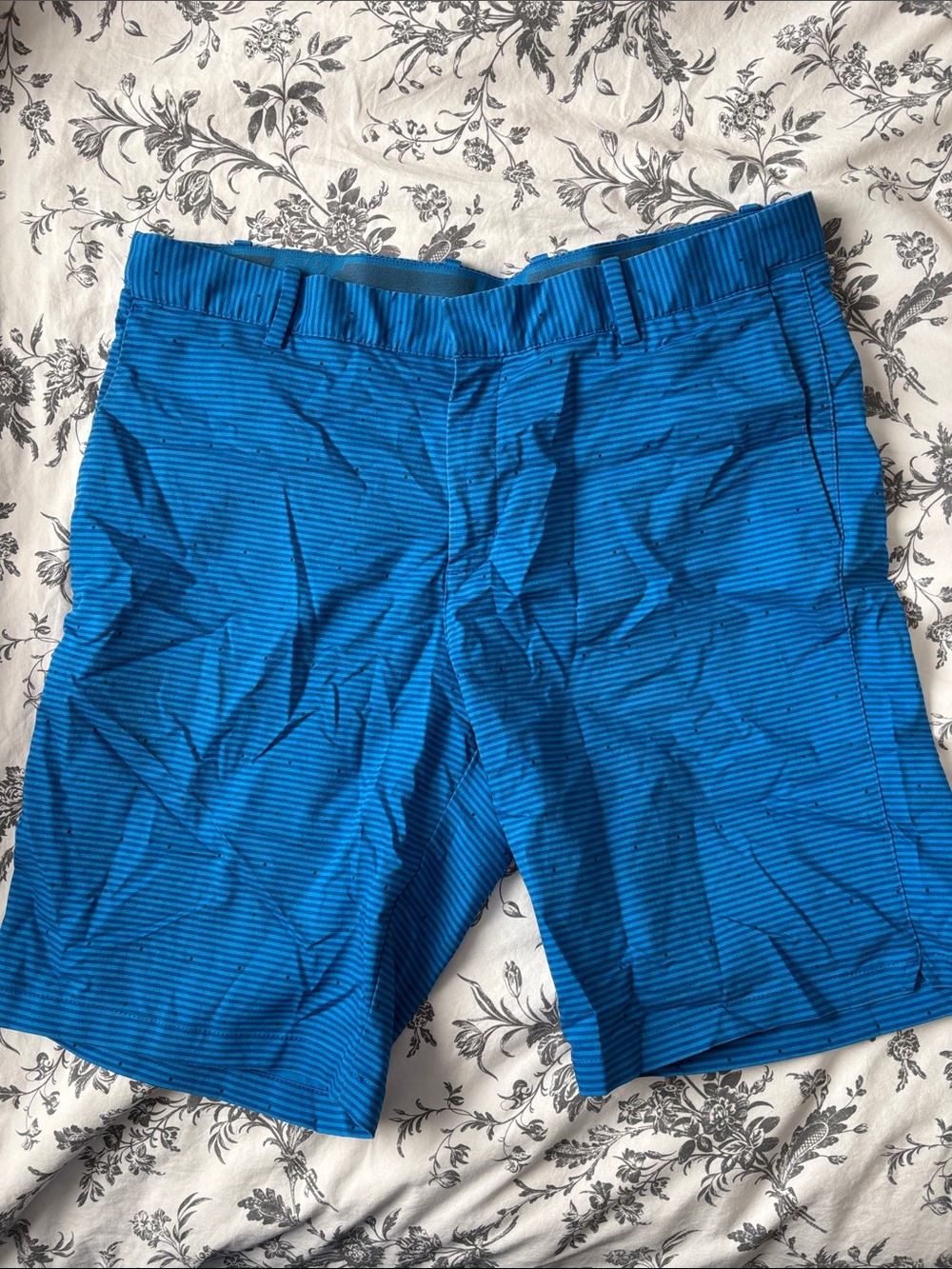 Nike Dri-FIT Bright Blue Athletic Shorts